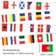 thumbnail image 2 of Banderas de cuerda 2024 Bunting National 10M Decoración de evento de fútbol internacional, 2 of 5