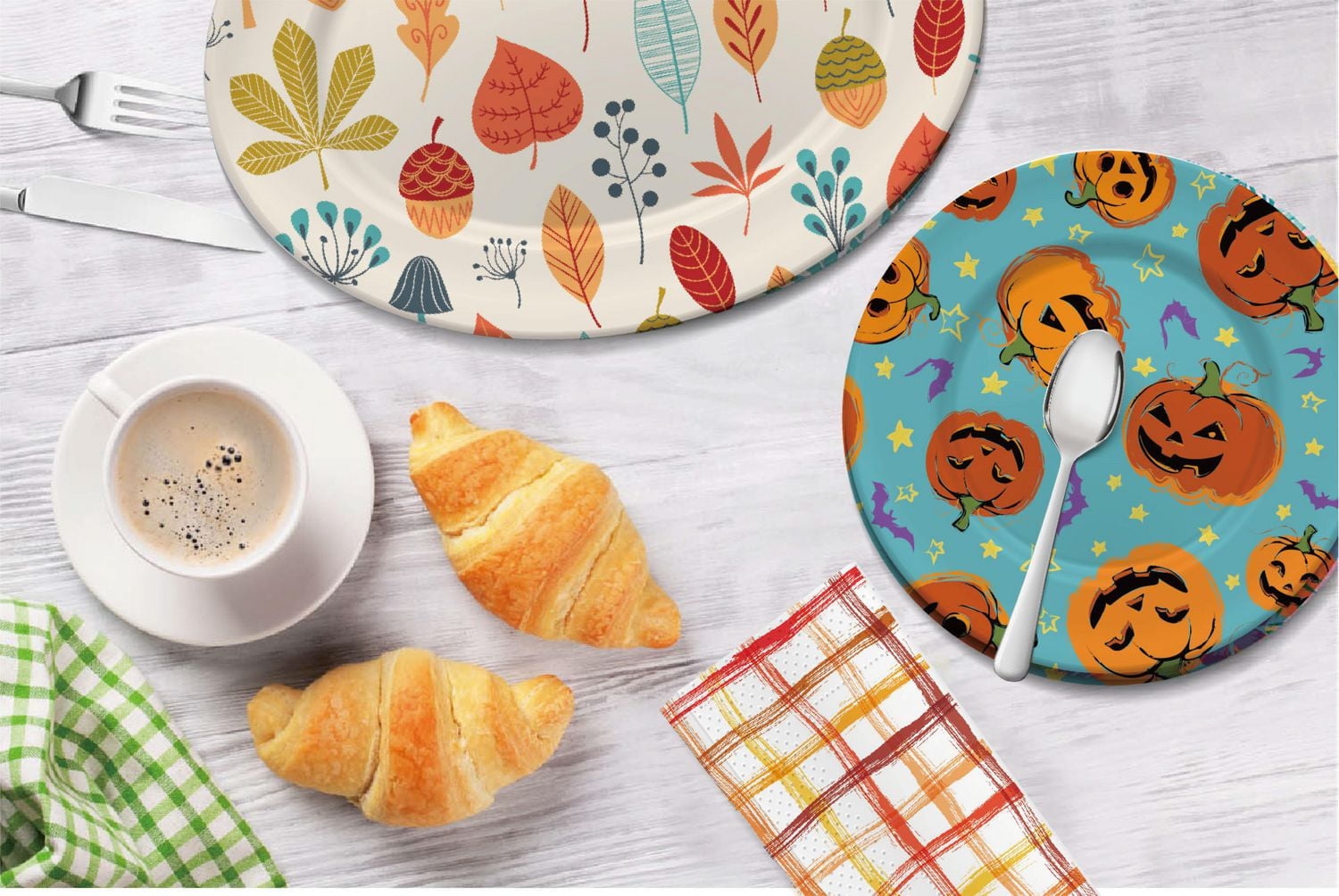 Grid Tall Paper Napkins, 20CT