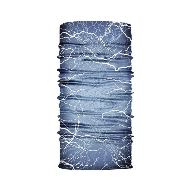 Versatile Patterned Multifunctional Neck Gaiter for Outdoor Sports Seamless Tube Scarf Bandana Across Seasons and Activities
