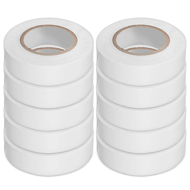 EcoNesxp Ruban Robuste Ruban Électrique 10 Rouleaux Ruban Électrique