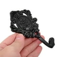thumbnail image 2 of Shisuyan Zinc Alloy Curtain Holdbacks Rose Flower Shape For Villas 2Pcs 3.7X1.9X1.4In, 2 of 8