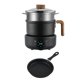 thumbnail image 3 of Olla eléctrica de 1,8 l, olla de cocción lenta antiadherente, protección contra sobrecalentamiento, sartén para cocinar sopa al , freír carne, 3 of 8