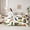 Green Brown Blue, variant on Homewish Fishing Theme 7-Piece King Bedding Set - Big Bass Fish Retro