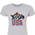 thumbnail image 3 of Marvel - USA - Juniors Fitted Graphic T-Shirt, 3 of 5