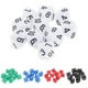 thumbnail image 4 of 10 dados poliédricos D10 de 10 caras, juguetes divertidos para juegos de rol, regalo para amantes de la mesa. Blanco, 4 of 9