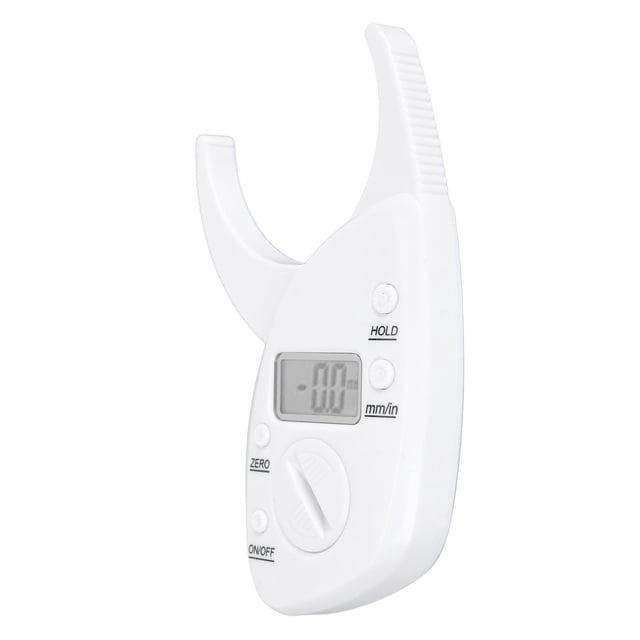 Body Fat Caliper, Skin Fold Test Analyzer LCD Display Simple Accurate for Women