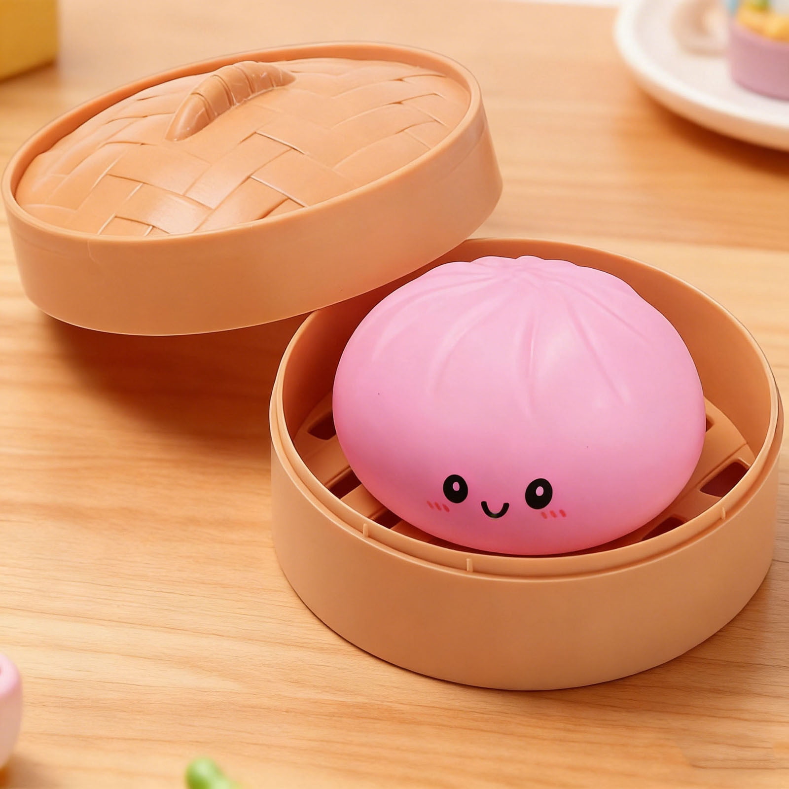 Gcvizuso Baozi Kneading Decompression Ball 15cm, Super Soft Squeeze Sensory Ball, Slow Springback Pressure Relief Gadget