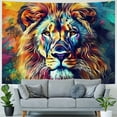 thumbnail image 4 of BCIIG Lion Tapestry African Lion Tapestry Cool Lion Aesthetic Tapestries Wall Hanging for Bedroom Living Room Dorm, 4 of 6