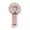 Pink, variant on Gifts Clearance Mini Fan for Desk Handheld Pocket Mini Fan Portable With Bracket Desktop USB Charging Fan