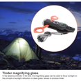 thumbnail image 5 of in 1 Emergency Survival Whistle, LED Thermometer, Compass, Multi-Function Whistle for Hiking, Climbing, Orange, 5 of 5