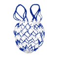 thumbnail image 1 of Baohd Mesh Ball Bag Basketball Ball Carry Mesh Storage Net Bag Holder Blue White, 1 of 1