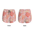 thumbnail image 6 of Sigee Corals for Women's Athletic Shorts High Waisted Running Shorts Pocket Sporty Short Gym Elastic Workout ShortsLarge, 6 of 9
