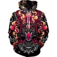 thumbnail image 5 of Nueva sudadera con capucha de anime 3D de moda para hombre y mujer, sudadera de samurái japonesa, jersey negro de otoño y primavera, ropa para hombre, 5 of 5