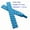 Blue, variant on X-Tube Heat Shrink Tube, Antiskid Waterproof Insulating Durable, 39" Length, 1" Diameter, Black
