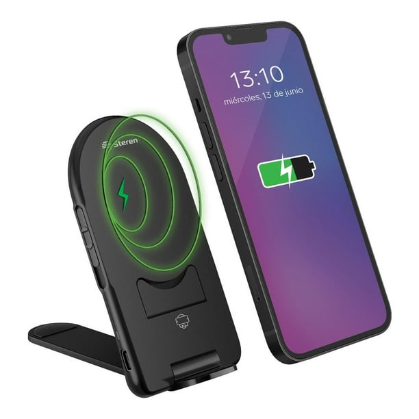 Steren Cargador Para Celulares Inalambrico Cargador Inalámbrico Qi