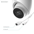 thumbnail image 6 of Amcrest 5MP Security Camera System, 4K 8CH PoE NVR, (4) x 5-Megapixel 2.8mm Wide Lens Weatherproof Metal Turret PoE IP Cameras, Built in Mic, Hard Drive Not Included, NV4108E-IP5M-T1179EW4 (White), 6 of 6