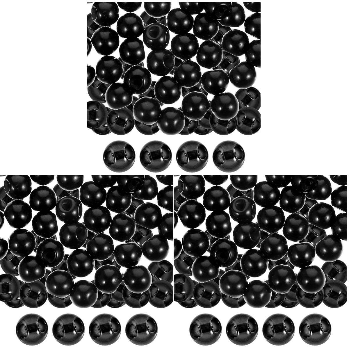 Raindrops 300 Pcs  Elegant Cheongsam Buttons Chinese Clothing Buttons Cheongsam Decorative Buttons Ornaments