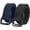 C-black+dark Blue, variant on Men Canvas Fabric Belts Casual Web Cloth Belts with Black Double Ring Buckle 2 Pack