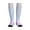 2 Black-2, variant on Rainbow Compression Socks for Women and Men 20-30mmHg-Circulation Support Socks Knee High Nurse Pregnant Running Medical and Travel Athletic