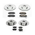 thumbnail image 3 of PowerStop Front and Rear Z23 Evolution Sport Carbon-Fiber Ceramic Brake Pad and Drilled & Slotted Rotor Kit Fits: ACURA Select Models K707, 3 of 10