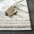thumbnail image 3 of SAFAVIEH Cottage Wight Geometric Indoor/Outdoor Area Rug, Ivory/Light Grey, 8' x 10', 3 of 6