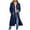Navy, variant on Winter Clearance 2023 Winter Coats for Women Plus Size Casual Long Sleeve Loose Fashion Pocket Zipper Solid Hooded Coat