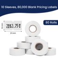thumbnail image 3 of Etiquetas blancas Perco 1 Line, 80 rollos, 80.000 unidades, 3 of 7