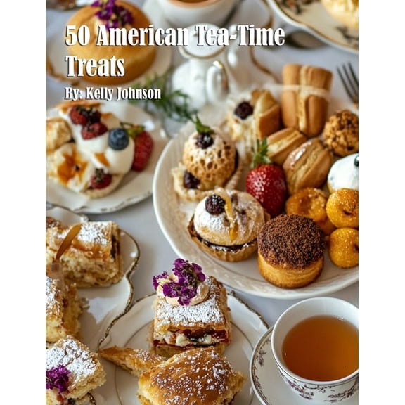50 American Tea-Time Treats, (Paperback)