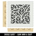 thumbnail image 2 of Leaves Overlapping DIY Cookie Wall Craft Stencil - 4.5 Inch, 2 of 5