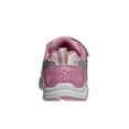 thumbnail image 4 of Disney Minnie Mouse Girls Sneakers with Two Red Lights, Lt Pink Silver, Size: 11, 4 of 8