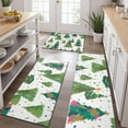 thumbnail image 2 of White Christmas Watercolor Tree Pattern Kitchen Rugs Sets Of 3,Kitchen Runner Rugs Non Skid Washable,Decorative Kitchen Floor Mats for Kitchen,Sink,Laundry,17"x30"+ 17"x47" + 17"x59", 2 of 6