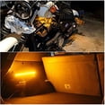 thumbnail image 4 of EverBright 4-Pack Amber/Yellow Led Strip Lights for Cars, 30CM 5050 12-SMD Waterproof Car Motorcycles Golf Cart Underglow Lights Decoration Interior Exterior Lights Strip, DC-12V, 4 of 7
