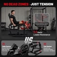 thumbnail image 3 of Mikolo NOVA™ Leg Extension and Curl Machine, Adjustable Leg Curl Machine for Home Gym, Seated Leg Extension and Lying Leg URL Machine, Leg Workout Equipment with 160lb Weight Plates, 3 of 13