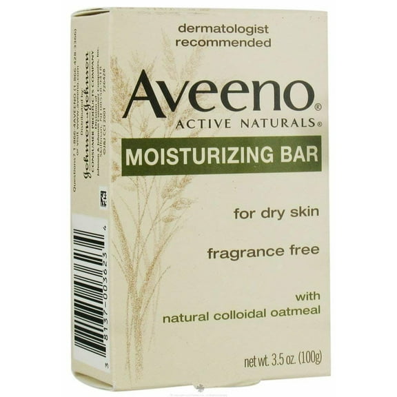Aveeno Active Naturals Moisturizing Bar W/ Natural Colloidal Oatmeal, 3.5 oz