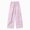 Pink, variant on Zuwimk Girls Wide Leg Pants High Waisted Soft Stretchy Sweatpants with Pockets School Sport(Beige,5-6 Years)
