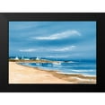 thumbnail image 2 of Flanet, Frederic 24x18 Black Modern Framed Museum Art Print Titled - Hameau au bord de la baie, 2 of 5