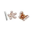thumbnail image 3 of YSGFHGJW Mini Pearl Daisy Hair Clips - Small Cute Hairpins for Women & Girls, White Plastic Bangs Clips for Styling (0.008lb), 3 of 9