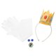 thumbnail image 5 of 1 juego de accesorios de disfraz de princesa para mujeres y niñas, pendientes de aro para el pelo de corona, broche para guantes, 5 of 5