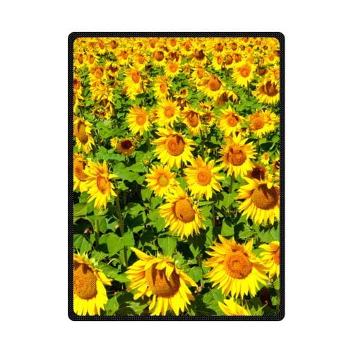 Sunflower blanket walmart sale