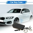 thumbnail image 2 of Unique Bargains Car Key Case Universal Leather Smart Key Fob Cover 4.72"x2.28"x0.79" Black, 2 of 6