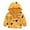 Yellow, variant on ATOGUTA Boys Girls' Suits & Sport Coats Cute Print Zip Up Hooded Jacket Boys Girls Long Sleeve Windproof Coat Multicolor, Size 18M-5T