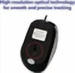 CIRCLE- Verbatim Corded Notebook Optical Mouse With Silver 99741