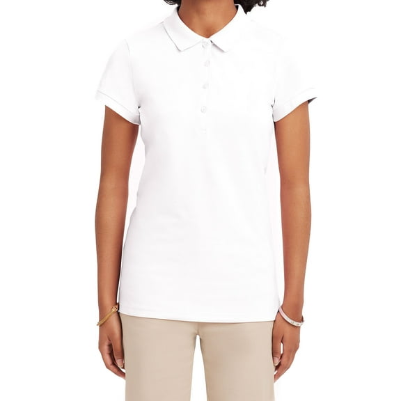 Nautica Juniors Uniform Short Sleeve Pique Polo