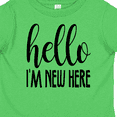 thumbnail image 4 of Inktastic Hello, I'm New Here Boys or Girls Toddler T-Shirt, 4 of 5