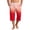 Vermilion, variant on JoveMarine Men's Hawaiian Gradient Print Drawstring Shorts, 7/8 Length Casual Beach Shorts for Summer Vacation, Parties and Daily Wear Black L