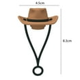 thumbnail image 3 of TNOBHG Silicone Straw Cover Silicone Straw Accessories Hat Shape Cover Cute Decoration Reusable Sleeve Dust Plug Tumbler Matching Lid Eco-friendly Drinkware, 3 of 8