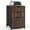 Brown-3 Drawer, variant on Ktaxon 3 Drawer File Cabinet, Fabric Drawers Printer Stand for Home Office, Fits Letter Size, Fluted Design Brown