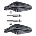 thumbnail image 1 of 2 uds. de 7/8 "22mm a prueba de la motocicleta protectores de mano para todoterreno ATV Motocross accesorios protectores de mano negro Zulema Manoplas de motocicleta, 1 of 8