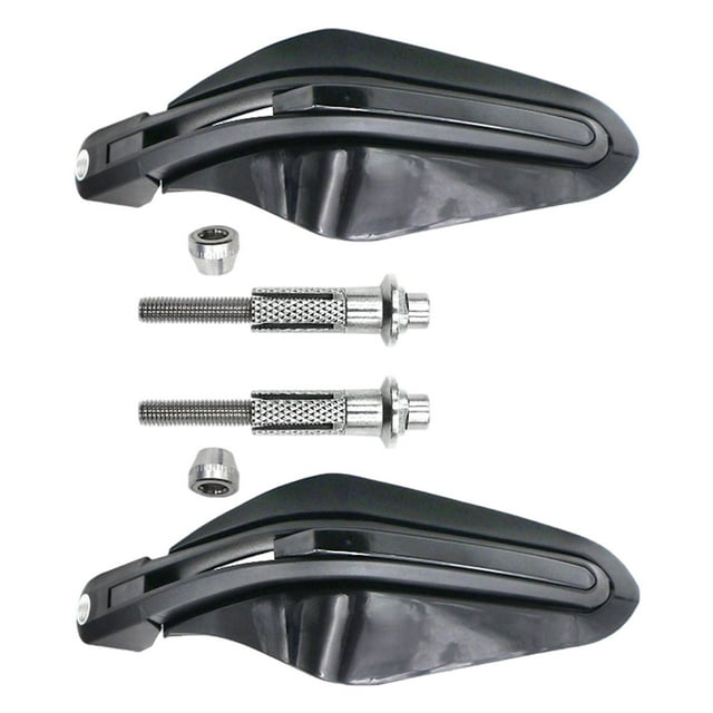 2 uds. de 7/8 "22mm a prueba de la motocicleta protectores de mano para todoterreno ATV Motocross accesorios protectores de mano negro Zulema Manoplas de motocicleta