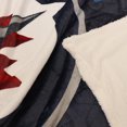 thumbnail image 2 of NHL Winnipeg Jets Plush Blanket, (50" x 60"), 2 of 4